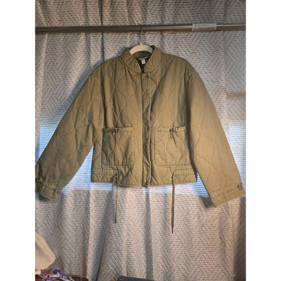Joie Jackets & Blazers - *Closet Clear Out*  Women's Joie Olive Green Quilted Utility Jacket Size M